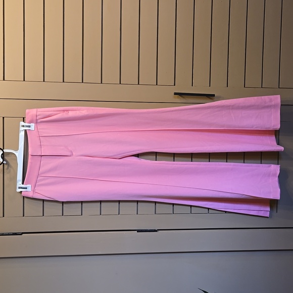 Alice + Olivia DANETTE HIGH RISE FLARE SLIT TROUSER size 8 - Picture 4 of 9